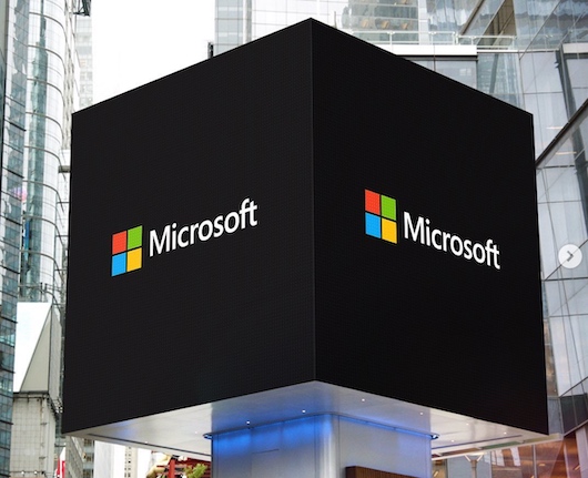 По итогам квартала Microsoft получила 35 млрд долл.